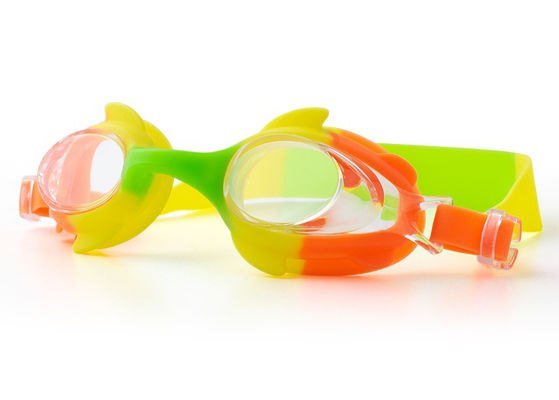 Kids Eyewear Cute Professional Non Leaking Swim Glasses Anti-Fog UV Protector Silicone Swim Goggles supplier