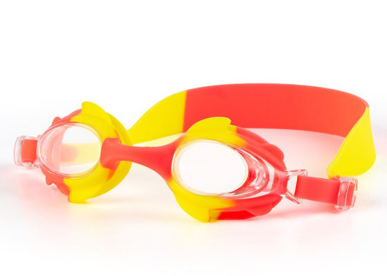 Kids Eyewear Cute Professional Non Leaking Swim Glasses Anti-Fog UV Protector Silicone Swim Goggles supplier