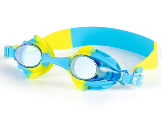 Kids Eyewear Cute Professional Non Leaking Swim Glasses Anti-Fog UV Protector Silicone Swim Goggles supplier
