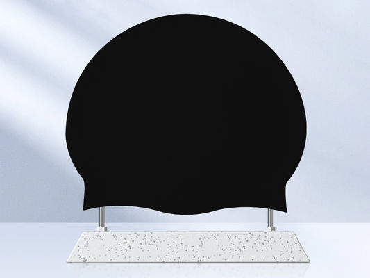 Customizable Logo Colors Silicone Swim Cap 17 In-Stock Colors Flexible Customization Fast Production supplier