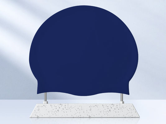 Customizable Logo Colors Silicone Swim Cap 17 In-Stock Colors Flexible Customization Fast Production supplier