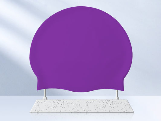 Customizable Logo Colors Silicone Swim Cap 17 In-Stock Colors Flexible Customization Fast Production supplier