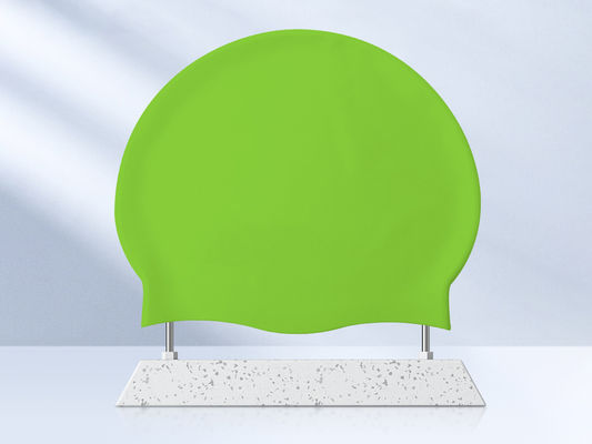 Customizable Logo Colors Silicone Swim Cap 17 In-Stock Colors Flexible Customization Fast Production supplier