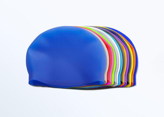 Seamless Silicone Swim Cap – Comfortable Fit, 17 In-Stock Colors, Custom Logo & Color Available